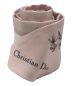 Christian Dior（クリスチャン ディオール）の古着「D-FLORAL シルクスカーフ」｜ピンク