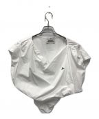 Vivienne Westwoodヴィヴィアンウエストウッド）の古着「Heart Orb logo-embroidered top」｜ホワイト