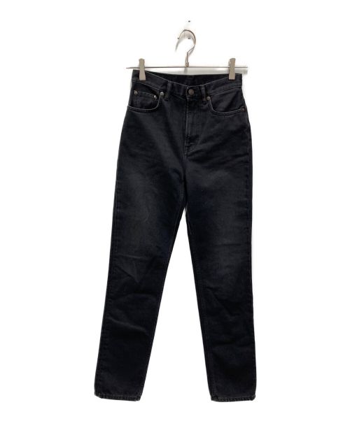 Acne studios（アクネ ストゥディオス）ACNE STUDIOS (アクネストゥディオス) レギュラーフィットジーンズ - 1997 ブラック サイズ:81cm（W32）の古着・服飾アイテム