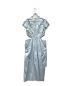 SELF PORTRAIT (セルフ ポートレイト) Guipure Lace And Cotton-poplin Midi Dress ブルー サイズ:US2：15800円