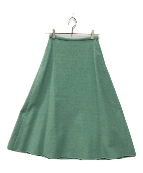 Ron Herman（ロンハーマン）Ron Herman (ロンハーマン) Cotton Melton Flare Skirt グリーン サイズ:XSの古着・服飾アイテム