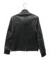 UNDERCOVERISM (アンダーカバーイズム) シングルライダースジャケット ブラック サイズ:3：46000円