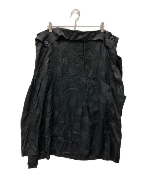 Y's（ワイズ）Y's (ワイズ) ドットシアースカート ブラック サイズ:1の古着・服飾アイテム