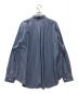 kanemasa (カネマサ) THICK AND THIN STRIPE ROYAL OX DRESS KNIT SHIRT ブルー サイズ:34：16000円