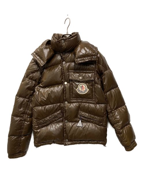 MONCLER（モンクレール）MONCLER (モンクレール) K2ダウンジャケット ブラウンの古着・服飾アイテム