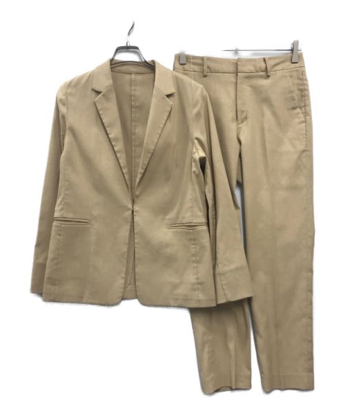 UNITED ARROWS（ユナイテッドアローズ）UNITED ARROWS (ユナイテッドアローズ) UBCB ドビー セットアップスーツ ベージュ サイズ:36の古着・服飾アイテム