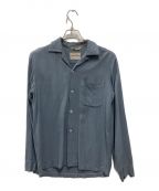 STRAD-O-FLAN-）の古着「オープンカラーシャツ」｜ブルー