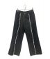 GIDEAL（-）の古着「fringe wide flare pants」｜ブラック