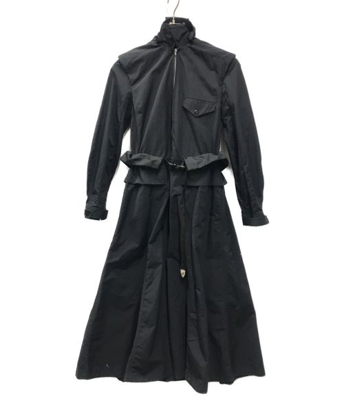 TOGA PULLA（トーガ プルラ）TOGA PULLA (トーガ プルラ) Nylon taffta dress ブラック サイズ:36の古着・服飾アイテム