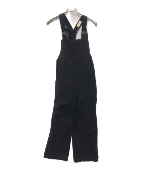 MEYAME（メヤメ）MEYAME (メヤメ) CHINO OVERALLS ブラック サイズ:FREEの古着・服飾アイテム