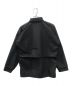 POST O'ALLS (ポストオーバーオールズ) スタンドカラージャケット ブラック サイズ:M：9800円