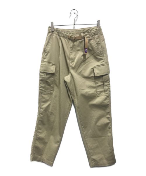 THE NORTHFACE PURPLELABEL（ザ・ノースフェイス パープルレーベル）THE NORTHFACE PURPLELABEL (ザ・ノースフェイス パープルレーベル) Stretch Twill Cargo Pants ベージュ サイズ:WMの古着・服飾アイテム