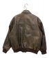 JAMES DEAN (ジェームス・ディーン) レザージャケット ブラウン サイズ:L：14800円