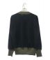 Buzz Rickson's (バズリクソンズ) JUNKY SPECIAL LIMITED EDITION type C-2 SWEATER TWO TONE ブラック×カーキ サイズ:38：24800円