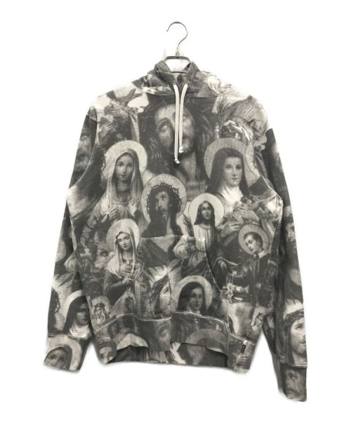 SUPREME（シュプリーム）Supreme (シュプリーム) Jesus and Mary Hooded Sweatshirt グレー サイズ:Mの古着・服飾アイテム