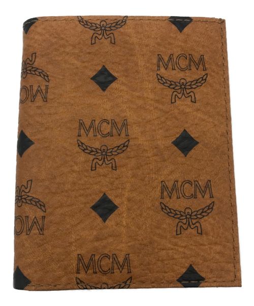 MCM（エムシーエム）MCM (エムシーエム) パスポートケース ベージュの古着・服飾アイテム
