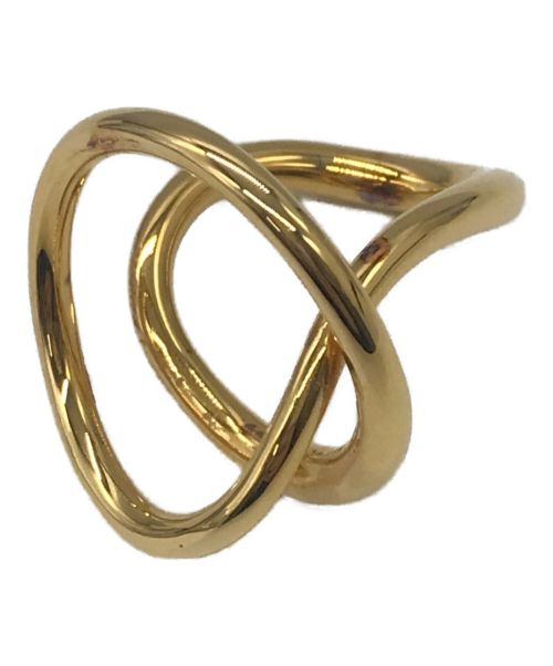 CHARLOTTE CHESNAIS（シャルロットシェネ）CHARLOTTE CHESNAIS (シャルロットシェネ) Ribbon Ring ゴールド サイズ:55(5号)の古着・服飾アイテム