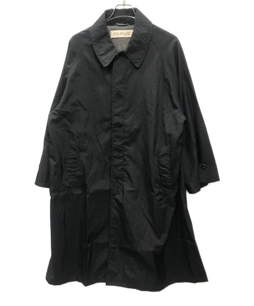 POLYPLOID（ポリプロイド）POLYPLOID (ポリプロイド) LONG COAT ブラック サイズ:Sの古着・服飾アイテム