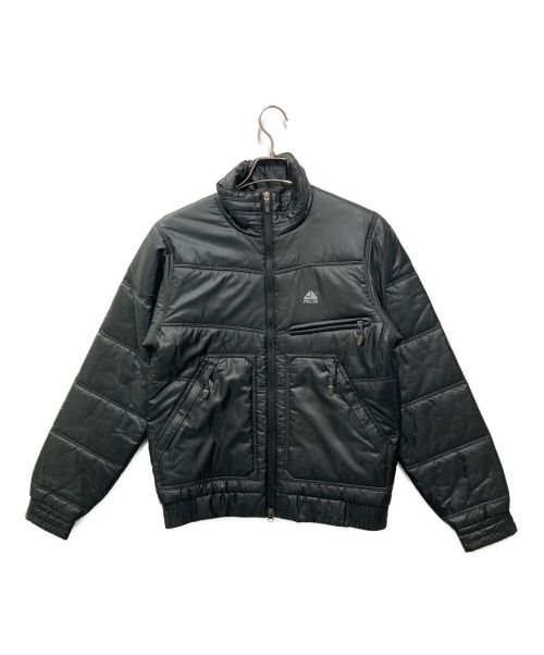 NIKE ACG（ナイキエージーシー）NIKE ACG (ナイキエージーシー) 中綿ジャケット ブラック サイズ:XSの古着・服飾アイテム