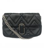 MARC JACOBSマーク ジェイコブス）の古着「Quilted Leather Shoulder Bag」｜ブラック