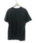 maison kitsune (メゾンキツネ) ダブル フォックスヘッド ロゴ Tシャツ ブラック サイズ:M：7000円
