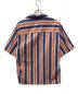 MARNI (マルニ) ストライプ オープンカラーシャツ オレンジ×ブルー サイズ:46：18000円