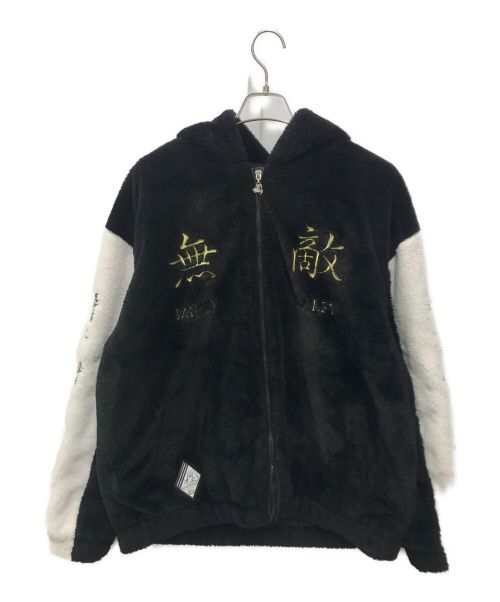 GALFY（ガルフィー）GALFY (ガルフィー) 東京リベンジャーズ (東京リベンジャーズ) 無敵ファージャケット ホワイト×ブラック サイズ:XLの古着・服飾アイテム