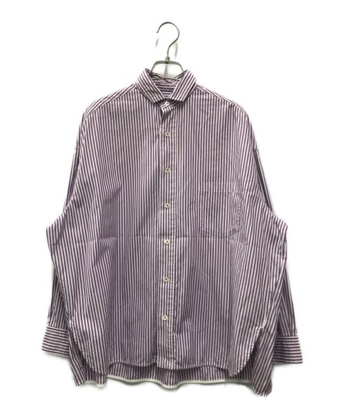 ticca（ティッカ）TICCA (ティッカ) スクエアビッグシャツ パープル サイズ:FREEの古着・服飾アイテム