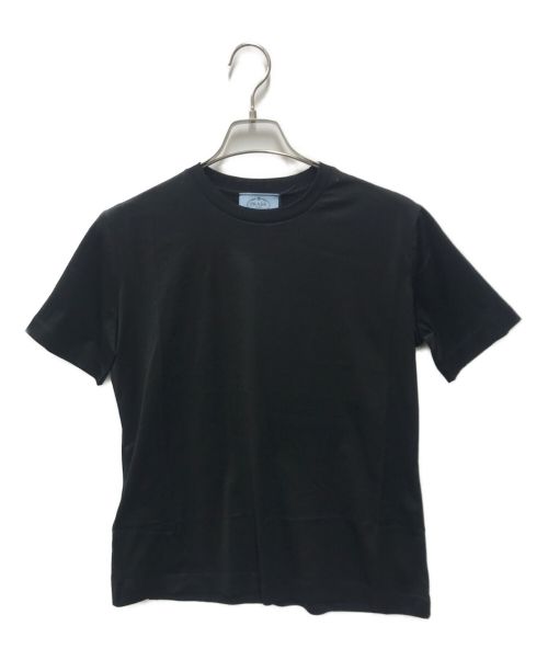 PRADA（プラダ）PRADA (プラダ) 半袖カットソー ブラック サイズ:Mの古着・服飾アイテム