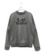 LOUIS VUITTON×NIGOルイ ヴィトン×二ゴー）の古着「Squared LV Sweatshirt」｜グレー
