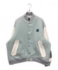 FACETASM (ファセッタズム) EMBLEM STADIUM JACKET ブルー サイズ:5