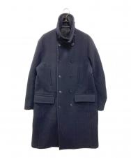 BATEAUX DE SHIPS (バトー ドゥ シップス) ウール メルトン ロングPコート ネイビー サイズ:3
