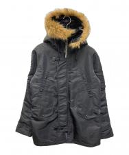 ALPHA (アルファ) N-3Bジャケット ブラック サイズ:S