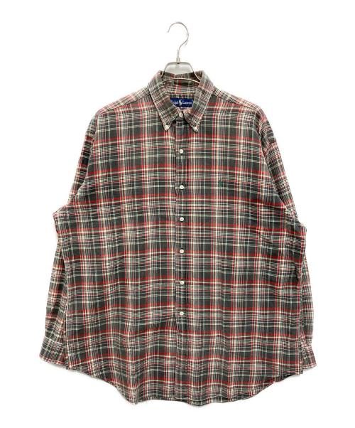 RALPH LAUREN (ラルフローレン) 【古着】チェックシャツ グリーン サイズ:L
