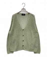UNUSED (アンユーズド) Crochet cardigan グリーン サイズ:2