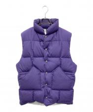 SIERRA DESIGNS BEAMS PLUS KAPTAIN SUNSHINE (キャプテンサンシャイン) sierra designs beams plus kaptain sunshine ダウンベスト パープル サイズ:L