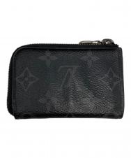 LOUIS VUITTON (ルイ ヴィトン) LOUIS VUITTON モノグラム コインケース ブラック