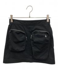 SORIN (ソリン) Twill Big Pockets Mini Skirt ブラック サイズ:S
