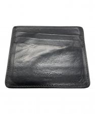 Maison Margiela (メゾンマルジェラ) レザーカードケース ブラック