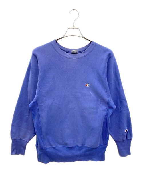 Champion REVERSE WEAVE (チャンピオン リバース ウィーブ) 【古着】クルーネックスウェット ブルー サイズ:M