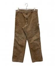 CarHartt (カーハート) 90s ダックパンツ ブラウン サイズ:W34