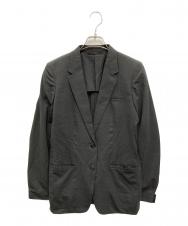 PRADA SPORTS (プラダスポーツ) リブ テーラードジャケット グレー サイズ:40