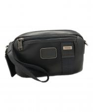 TUMI (トゥミ) Area Crossbody Leather Bag ブラック