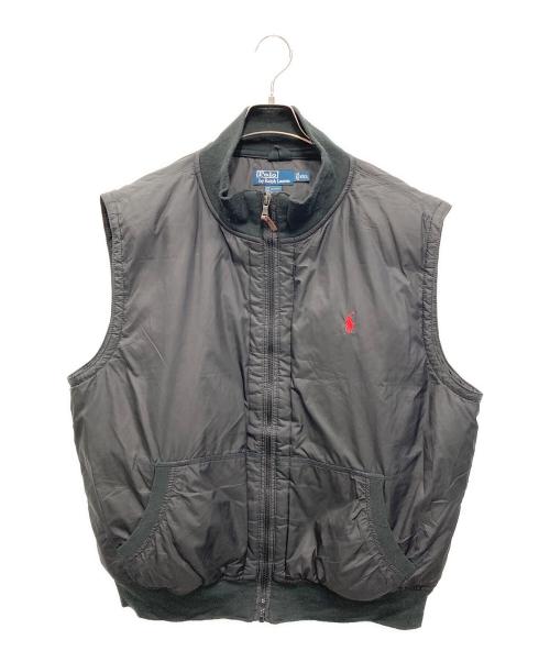 RALPH LAUREN (ラルフローレン) 【古着】90sダウンベスト ブラック サイズ:XXL