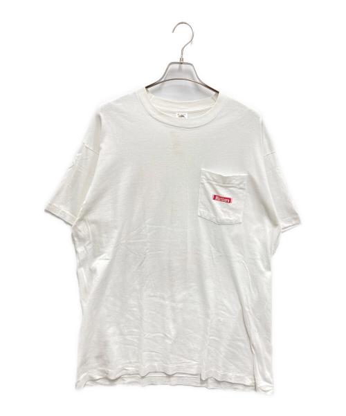 Marlboro (マルボロ) 【古着】カウボーイプリント  ポケットTシャツ ホワイト サイズ:XL