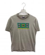 stussy (ステューシー) マザーボードプリントTシャツ グレー サイズ:M