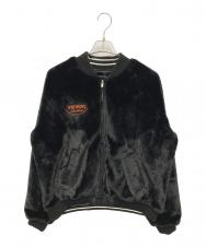 VANSON (バンソン) リバーシブルスカジャン ブラック サイズ:記載無し