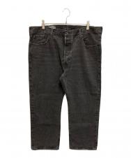 LEVI'S (リーバイス) EDIFICE (エディフィス) 別注 30周年記念デニムパンツ ブラック サイズ:W40 未使用品
