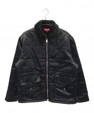 Supreme (シュプリーム) Quilted Cordura Lined Jacket ブラック サイズ:L