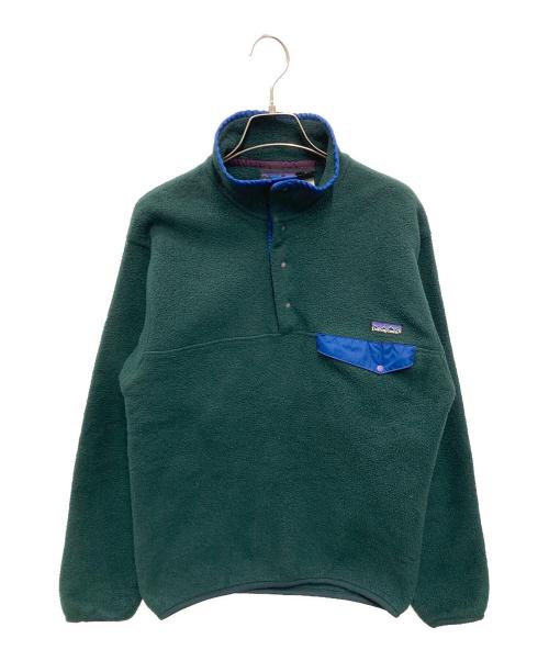 Patagonia (パタゴニア) 【古着】シンチラスナップＴ グリーン サイズ:S
